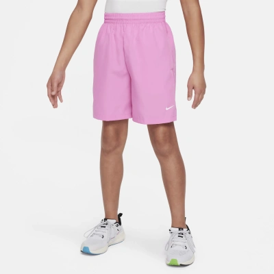 Nike Multi Big Kids' (boys') Dri-fit Training Shorts In Red