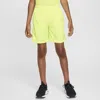 Nike Multi Big Kids' Dri-fit Training Shorts In Yellow