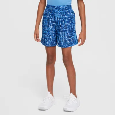 Nike Multi Big Kids' (boys') Dri-fit Woven Shorts In Blue