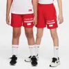 Nike Multi Big Kids' (boys') Dri-fit Woven Shorts In Red