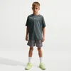 Nike Dri-fit Big Kid Boys Pull-on Short In Gray