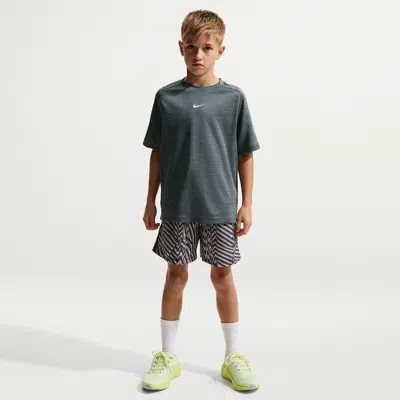 Nike Dri-fit Big Kid Boys Pull-on Short In Gray