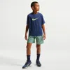 Nike Multi Big Kids' (boys') Dri-fit Woven Training Shorts In Green