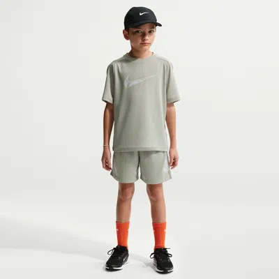Nike Multi Big Kids' (boys') Dri-fit Training Shorts In Green