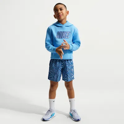 Nike Multi Big Kids' (boys') Dri-fit Woven Training Shorts In Blue