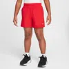 Nike Multi Big Kids' Dri-fit 4" Woven Shorts In Red
