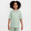 Nike Multi Big Kids' Dri-fit Short-sleeve Top In Green
