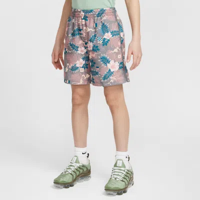 Nike Multi Big Kids' Dri-fit Shorts In Gray