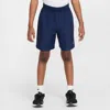 Nike Multi Big Kids' Dri-fit Training Shorts In Blue