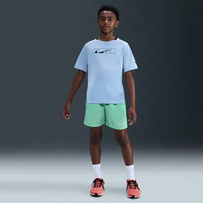Nike Multi Big Kids' Dri-fit Training Shorts In Green