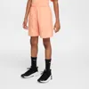 Nike Multi Big Kids' Dri-fit Training Shorts In Orange