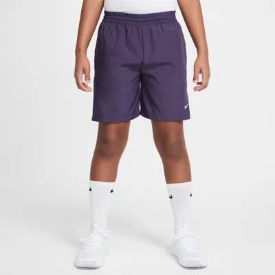 Nike Multi Big Kids' Dri-fit Training Shorts In Purple