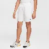 Nike Multi Big Kids' Dri-fit Training Shorts In White