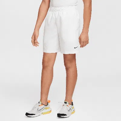 Nike Multi Big Kids' Dri-fit Training Shorts In White