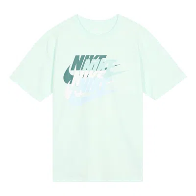Nike Multi Logo T-shirt 'green'