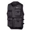 Nike Multi-pocket Function Trend Tooling Sports Running Vest Grey Gray In Black