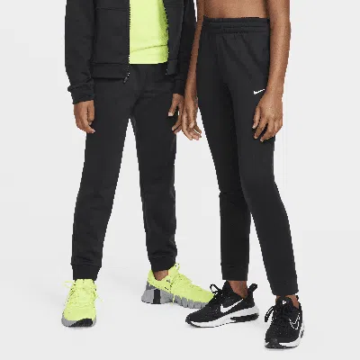 Nike Multi Stain Repel Big Kids' Therma-fit Jogger Pants In Black