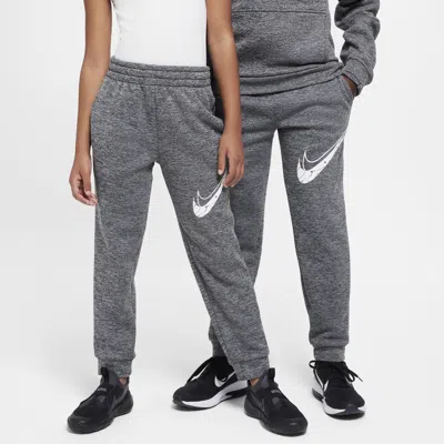 Nike Multi Stain Repel Big Kids' Therma-fit Jogger Pants In Black