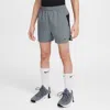 Nike Multi Tech Big Kids' Dri-fit Woven Shorts In Gray