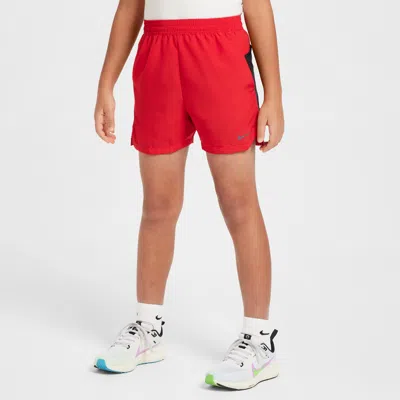 Nike Multi Tech Big Kids' Dri-fit Woven Shorts In Red