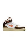 Nike Air Force 1 Metallic Mid Basketball Sneaker