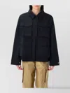 Nike Multiple Pocket Shirt Jacket In Black