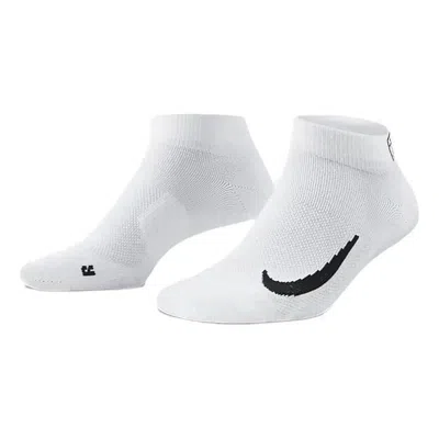 Nike Multiplier Low Golf Quarter Socks (2 Pairs) 'white'
