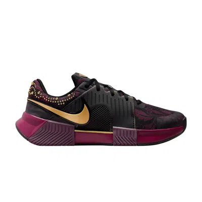 Pre-owned Nike Naomi Osaka X  Wmns Gp Challenge 1  'bordeaux/black/metallic Gold' | Women's Size 8
