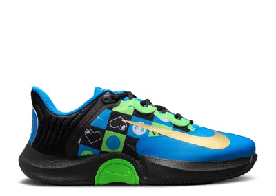 Nike Naomi Osaka X Wmns Court Air Zoom Gp Turbo 'all Smiles' In Blue
