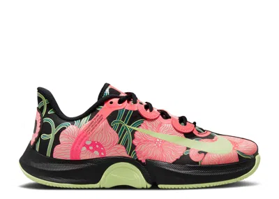 Nike Naomi Osaka X Wmns Court Air Zoom Gp Turbo Premium Hc 'japanese Cherry Blossoms' In Black