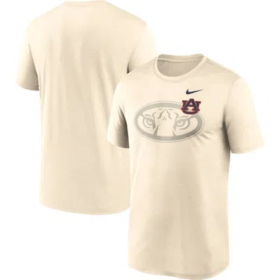 Nike Natural Auburn Tigers Campus Shadow Legend Dri-fit T-shirt In Neutral