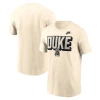Nike Natural Duke Blue Devils Bold Fashion T-shirt In Yellow