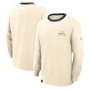 Nike Natural Penn State Nittany Lions Athletic Prep Max90 Pocket Logo Long Sleeve T-shirt In Neutral