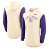 Nike Lsu Legacy  Men's Dri-fit College Long-sleeve Hooded T-shirt In Neutral
