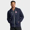 Nike Navy Arizona Wildcats 2025 Sideline Standard Issue Dri-fit Full-zip Hoodie In Blue