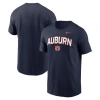 Nike Navy Auburn Tigers Primetime Arch Stack T-shirt In Blue