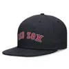 Nike Navy Boston Red Sox Evergreen Performance Fitted Hat In Navy