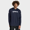 Nike Navy Dallas Cowboys Sideline Pure Fury Performance Long Sleeve Hoodie T-shirt In Blue