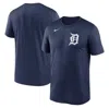 Nike Navy Detroit Tigers Fuse Legend T-shirt In Mdngtnavy
