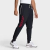 Nike Navy Houston Texans Sideline Standard Issue Ground Game Dri-fit Taper Pants In Black