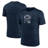 Nike Navy Penn State Nittany Lions Campus Center Block Velocity Performance T-shirt