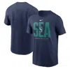 Nike Seattle Mariners Team Scoreboard  Men's Mlb T-shirt In Navy
