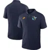 Nike Navy West Virginia Mountaineers Vault Victory Dri-fit Polo In Blue