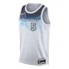 Nike Anthony Edwards Minnesota Timberwolves 2024/25 City Edition  Men's Dri-fit Adv Nba Authentic Jersey In Gray