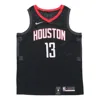 Nike Nba Basketball Jersey Vest Sw Fan Edition Rockets 13 Black