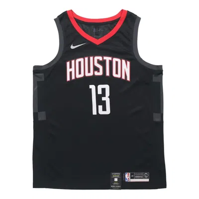 Nike Nba Basketball Jersey Vest Sw Fan Edition Rockets 13 Black