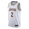 Nike Nba Basketball Jersey/vest Los Angeles Lakers Lonzo Ball 2 White