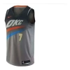 Nike Nba Basketball Sports Jersey Vest Sw Fan Edition 1819 Season Thunder Anthony No. 7 Gray