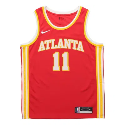 Nike Nba Basketball Sports Vest Sw Fan Edition 20 Season Large Atlanta Hawks Trae Young 11 Red