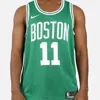 Nike Nba Boston Celtic Kyrie Irving Basketball Jersey/vest Sw Fan Edition Boston Celtics 11 Green
